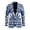 Boho Elephant Mandala, variant on Vintage Floral Tree Print Men's Sport Coats Dressy Blazers Business Suit Jacket for Men One Button Sport Coat for Wedding,Dinner,Prom