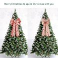 thumbnail image 4 of Buffalo Christmas Bows Holiday Christmas Wreaths Bows Xmas Christmas Tree Topper Bows for Christmas Party Decoration Buffalo Burlap Decorative Bow Gingham Craft Ribbon Bows Christmas Tree Topper, 4 of 10