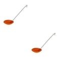 thumbnail image 1 of Greeniant Ice Scooper Slush Skimmer Durable PP Winter Fishing Spoon rojo anaranjado plateado 2piezas, 1 of 1