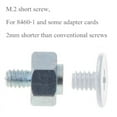 thumbnail image 6 of 10 Sets M.2 SSD Motherboard STAND OFF SCREW Hex Nut Set forAsus M2 Motherboards, 6 of 14