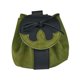 thumbnail image 4 of Riñonera renacentista de ante, estilo vintage, estilo retro medieval Verde, 4 of 9
