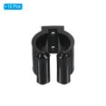 thumbnail image 3 of Uxcell 23mm Dia Billiards Snooker Cue Locating Clip Holder Fishing Rod Racks, 12 Pack, 3 of 4