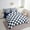 Darkblue, variant on Erosebridal Plaid Square Bedding Sets Twin Size,Geometric Buffalo Comforter Sets with Sheets,Checkered Decor,Breathable,7-Piece