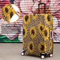 thumbnail image 4 of Beige Leopard Sunflower Pattern Luggage Cover Fashion Suitcase Cover Baggage Covers Fit 25-28 Inch Luggage (Go Travel), 4 of 5