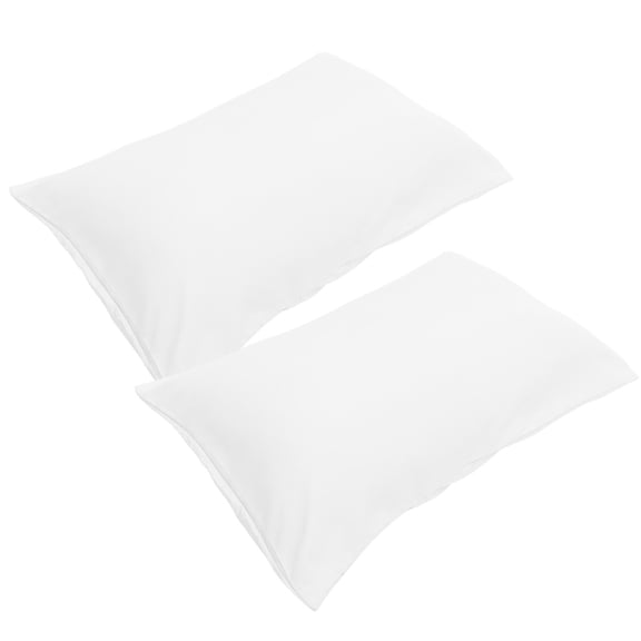 WINOMO 2Set Children Pillow Covers Envelope Closure White Polyester 19x14in