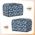 thumbnail image 3 of Yiaed Snow Penguin Print Two Slice Bread Machine Cover, Universal Size Kitchen Appliance Cover for Bread Machine,Bread Machine Cover, 3 of 7