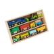 thumbnail image 4 of Juego de juguetes de tren de madera, vagones de tren, juguetes navideños, tren de juguete interactivo Montessori Estilo C, 4 of 9