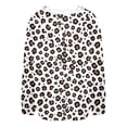 thumbnail image 7 of TGPMGRZ Pet Pouch Hoodie for Women with Kangaroo Pocket Cat Dog Carrier Hoodies Leopard Printed, 7 of 7