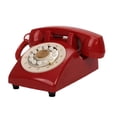 thumbnail image 1 of AMLESO Guestbook phone Old Fashioned Desk for Bar Office Desk Red, 1 of 8