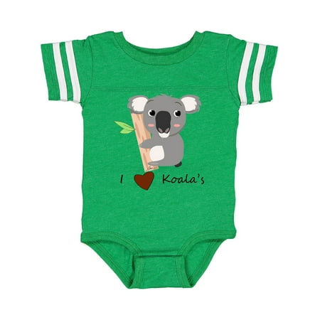 

Inktastic I heart Koalas Gift Baby Boy or Baby Girl Bodysuit