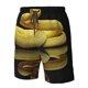 thumbnail image 4 of Balery Yellow White-Lipped Pit Viper Traje de Baño Estilo Hawaiano para Hombre, Shorts de Secado Rápido con Bolsillos-X-Large, 4 of 6