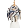 thumbnail image 4 of Dvkptbk Foulards pour Femmes Mode Hiver Femmes Foulard Colorée Décontractée Foulard à Franges Châle Vêtements en Liquidation, 4 of 5