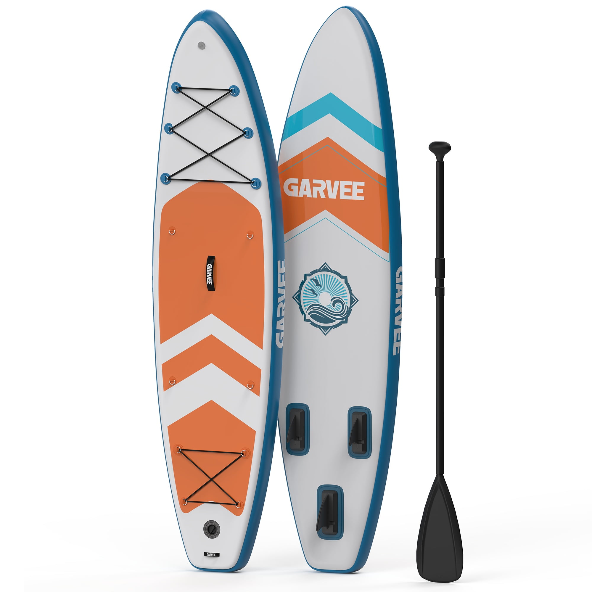 Garvee Inflatable Stand-up Paddle Board, 11' x 34'' x 6'', with
