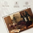 thumbnail image 6 of Elephant Stock Vintage Red Wine Wall Art - Horizontal Canvas Wall Art - Dining Room Wall Decor - Food And Drink Canvas - Brown And Red Decor By Albena Hristova - 39" x 26", 6 of 8