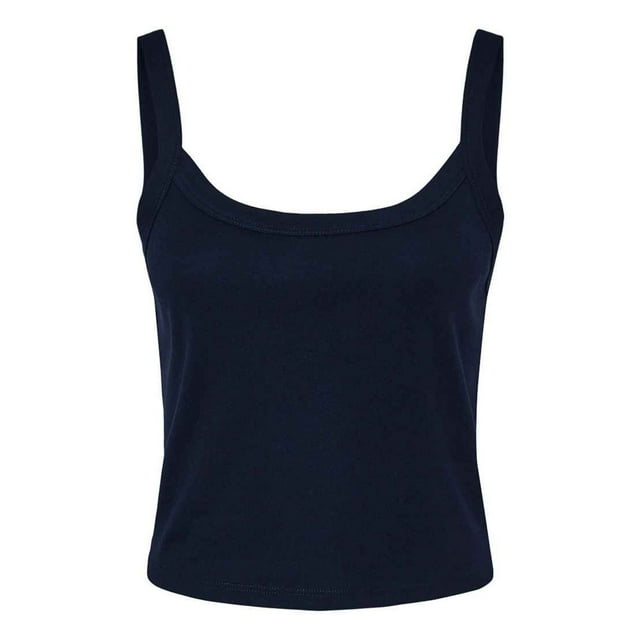 Bella + Canvas Womens Micro-Rib Spaghetti Strap Tank Top
