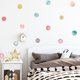 thumbnail image 2 of Un conjunto de lindos adhesivos de pared con puntos de colores. Vinilos decorativos para pared., 2 of 5