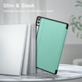 thumbnail image 4 of JETech Case for Samsung Galaxy Tab S9 Plus 12.4-Inch with S Pen Holder, Slim Folio Stand Protective Tablet Cover, Multi-Angle Viewing (Green), 4 of 6
