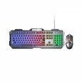 thumbnail image 1 of Teclado Para Juegos, Ratón Para Juegos, Sensación Mecánica, Retroiluminación Led, Teclados Para Jugadores, Teclado Con Cable Usb Para Juegos, Pc, Ordenador Portátil Minnieouse EL011601-00, 1 of 4
