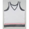 thumbnail image 2 of Camiseta sin mangas Asics Color Block para mujer blanco mediano, 2 of 2