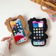 thumbnail image 3 of Funda de silicona con dibujos 3d de hello kitty para teléfono móvil, funda trasera protectora suave para iPhone 14, 13, 12, 11 pro max, 3 of 4