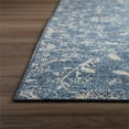 thumbnail image 3 of Addison Rugs Fairfax 2'3" x 7'5" Traditional Fabric Runner Rug in Marine Blue, 3 of 13