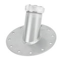 thumbnail image 1 of 45 Degree Fuel Cell Filler Neck, 1.5in Inner Diameter Filler Neck with 12 Bolt Steel Base Aluminum Cap, Flange Fuel Cell Fast Fill Filler Neck Filler Neck Cap, 1 of 7