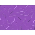 thumbnail image 1 of Ahgly Company Machine Washable Indoor Rectangle Transitional Neon Purple Area Rugs, 2' x 3', 1 of 7