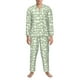 thumbnail image 3 of Balery Cute Frog Pijama para Hombre de Dos Piezas con Manga Larga, Conjunto de Dormir y Descanso Suave con Bolsillos-X-Large, 3 of 7