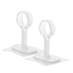thumbnail image 2 of 2 soportes adhesivos para barra de cortina, sin tornillos, para montaje en techo, seguros y fiables, adecuados para diversos estilos de interior., 2 of 8