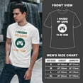thumbnail image 4 of Greenyef Graphics I Paused My Game to Be Here Video Gamer Gift for Men Teenagers Gaming Funny Graphic T-Shirt Style-28 (White, Medium), 4 of 6