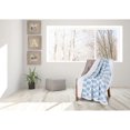 thumbnail image 3 of Safdie & Co. Jeté Tricoté Super Doux Bleu Clair, 3 of 4