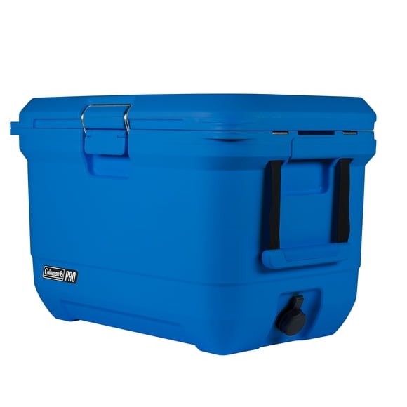 Coleman Pro 45 qt Premium Hard Cooler, 42.5 L Heavy-Duty Ultra-Light Portable Cooler, Extra-Thick Insulation Keeps Ice up to 4 Days, 74 Can Capacity
