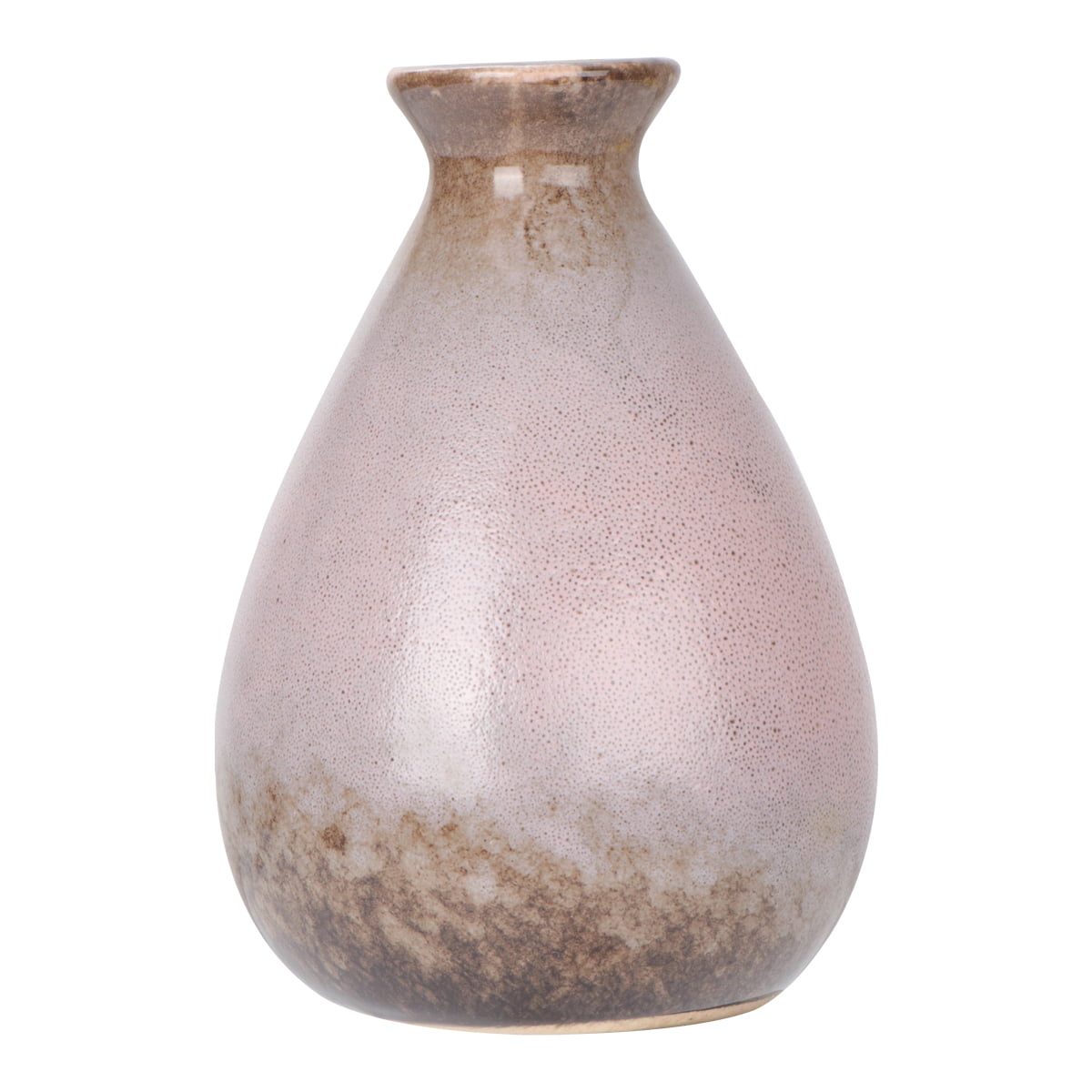 1PC Ceramic Vase Simple Design Stylish Desktop Flower Container for Office Home 
