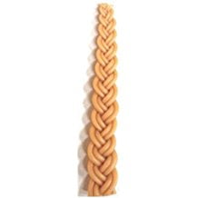 Flat Havdalah Candle - Havdallah Kosher Beeswax Candle, Jewish Shabbos Havdalah Havdala Shabbat Havdola