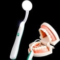 thumbnail image 2 of Dental mirror with luminous dental mirror examination mirror oral care mirror green, 2 of 5