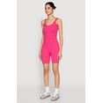 thumbnail image 3 of Womens Seamless Textured Knit Tank Top and Biker Shorts, 3 of 4