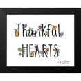 thumbnail image 2 of LaPoint, Annie 14x12 Black Modern Framed Museum Art Print Titled - Thankful Hearts, 2 of 5