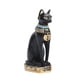 thumbnail image 2 of Yuarrent Mini estatua de gato antiguo egipcio figurita adornos gabinete vino sala de estar oficina entrada artesanía coleccionable Decoración del hogar, 2 of 6