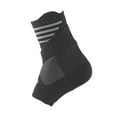 thumbnail image 1 of MERIGLARE Ankle Support Brace Elastic Washable Adjustable Compression Comfortable Foot Strap for Gym Riding Sports Foot Protective Gray Stripe S, 1 of 9