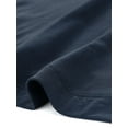 thumbnail image 6 of DARING DIVA Women's Casual Stretchy Tunic Asymmetric Hem Top M Dark Blue, 6 of 6