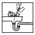 thumbnail image 2 of Destapacaños Para Lavabo Fregadero Pd-203 Coflex negro, 2 of 2