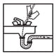 thumbnail image 2 of Destapacaños Para Lavabo Fregadero Pd-203 Coflex negro, 2 of 2