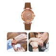 thumbnail image 7 of Elegant Frosted Belt Watch with Starry-Sky Face for Women Stylish Timepiece Ideal for Ladies, 7 of 7