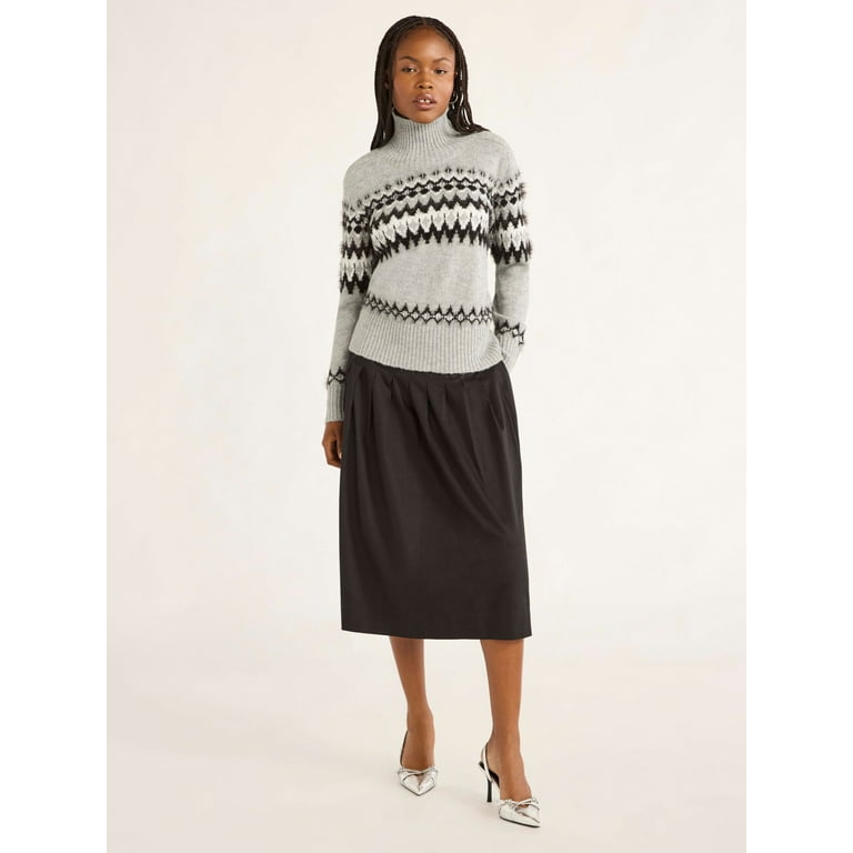 Burgundy winter/autumn midi wool skirt 4528 Burgundy winter/autumn midi wool skirt 4528