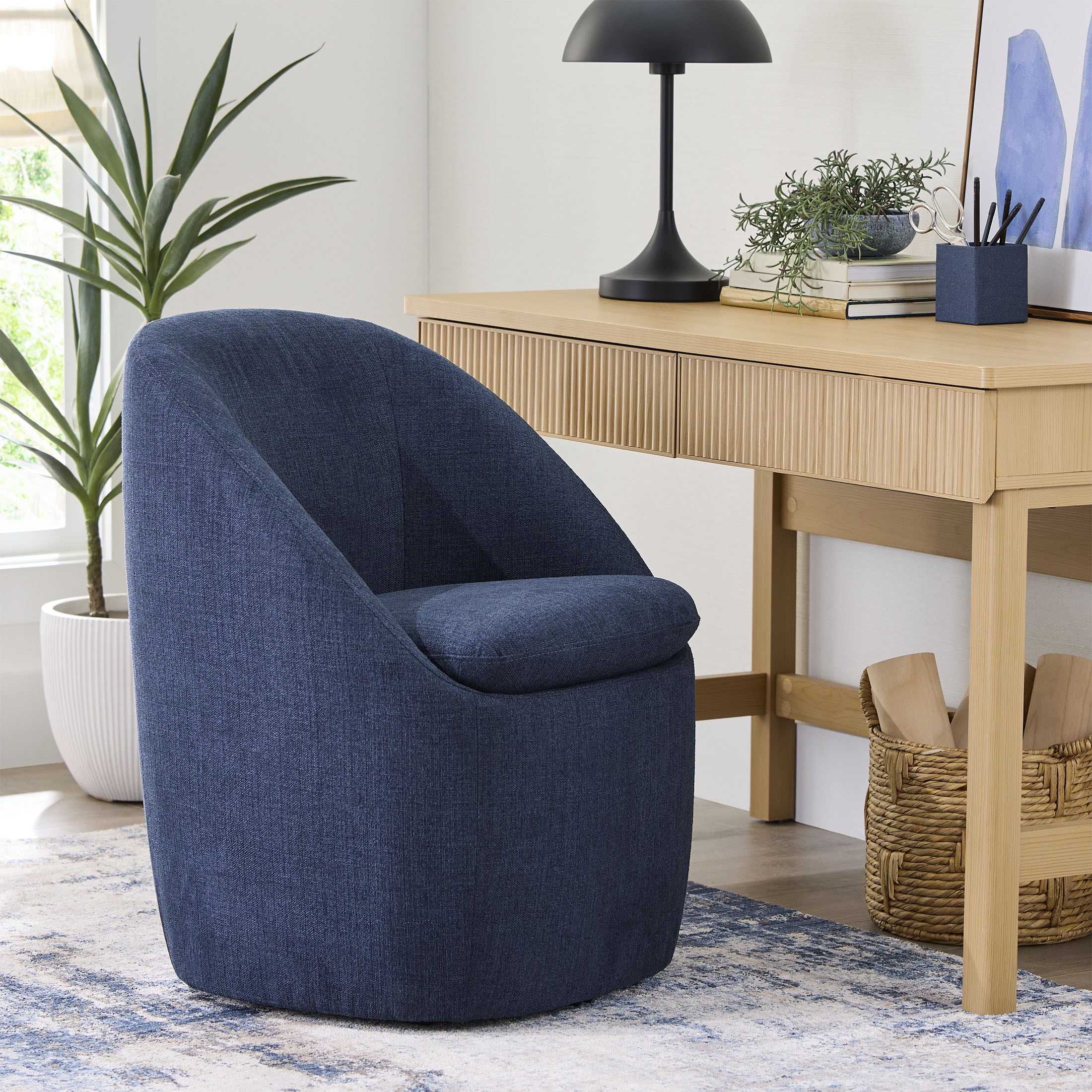Better Homes & Gardens Mira Everywhere Dining Chairs, Blue