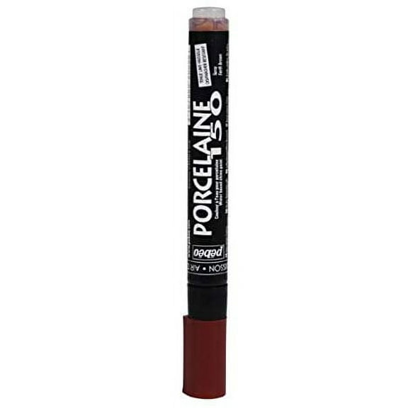 Pebeo Porcelaine 150 Marker, Medium, Earth Brown