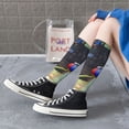 thumbnail image 3 of Lsque Pikmin Printed Crew Socks Men's Women's LightWeight Thin Casual Calf Socks ,Knee High Socks,Cotton Socks, 3 of 9