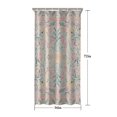 thumbnail image 5 of Pink Floral Pattern Shower Curtain 36"x72" ,Bathroom Decorative Shower Curtains Set with 12 Hooks,Modern Waterproof Washable Shower Curtain, 5 of 6