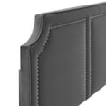 thumbnail image 2 of Modway Cynthia Performance Velvet King/California King Headboard in Charcoal, 2 of 7