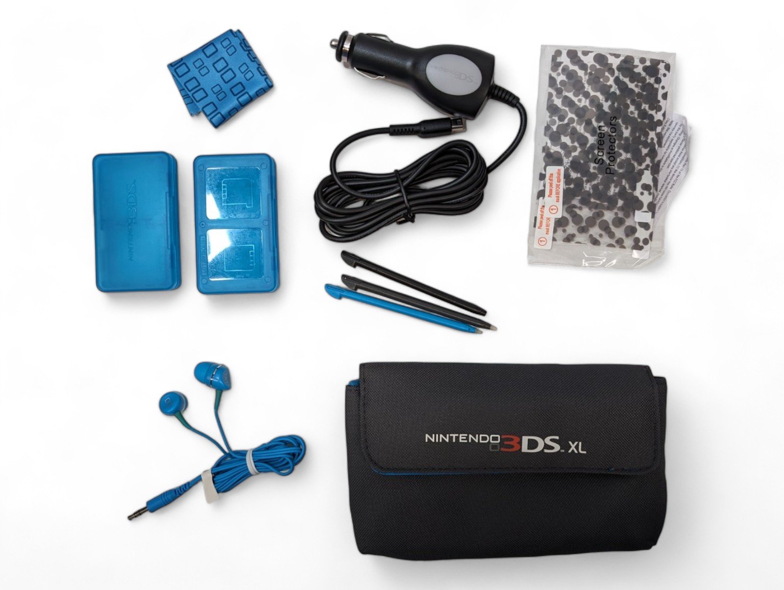 3DS豪華セット PowerA Official 3DS XL Starter Kit - Blue - Walmart.com